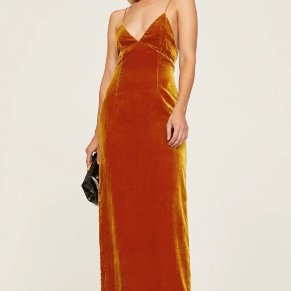 Ronny Kobo Gabe Velvet Gown - Picture 1 of 13
